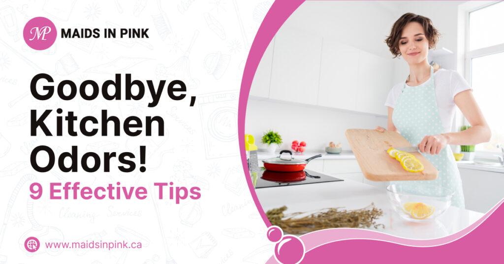 How to remove kitchen odors
